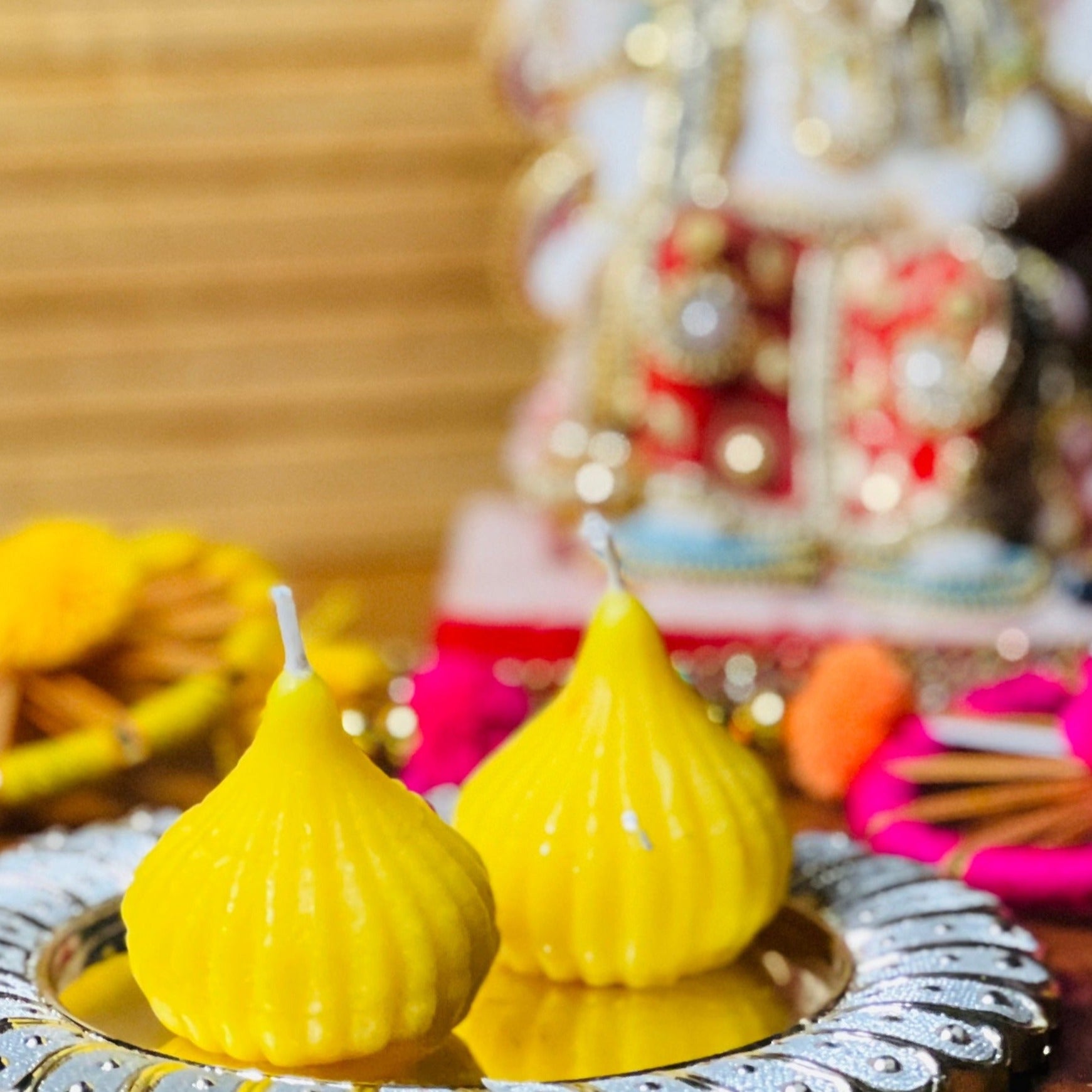 Modak Candle ( Pack of 4 )